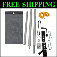 Load image into Gallery viewer, Tough 5 FT x 12 FT Aluminum Mesh Tarp for Secure Dump Trailer Load Coverage