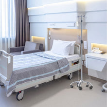 Load image into Gallery viewer, Stainless Steel IV Stands with Mobile Casters &amp; Hooks - 2 Pack for Convenience