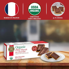 Load image into Gallery viewer, Luxury Organic Milk Chocolate Petit Biscuit Pack - 12 Snacks, Ideal for Sharing
