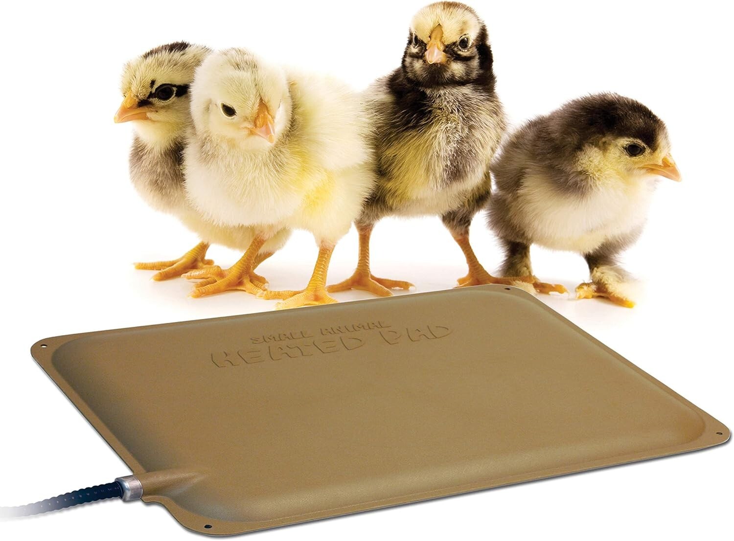 9 X 12in Energy-Efficient Heated Chicken Pad: Safe and Durable Nesting Solution
