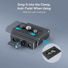 Load image into Gallery viewer, Durable Quick Release Clamp &amp; Plate for Quick Camera Setups - 72g Weight Limit