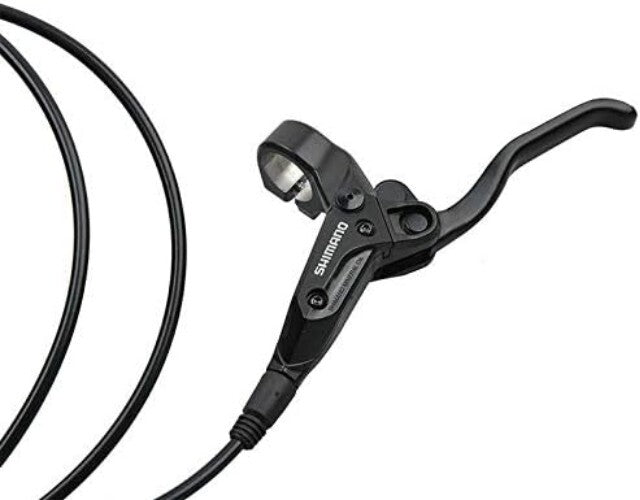 Complete Shimano MT200 Hydraulic Disc Brake Set with Resin Pads for Easy Upgrade