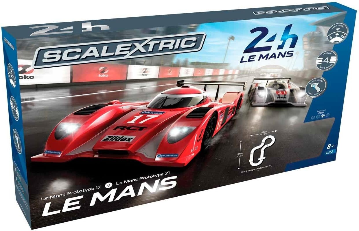 Customizable Electric Slot Car Race Track Set – Thrilling Family Fun for Ages 8+