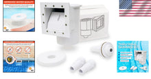Load image into Gallery viewer, Complete Above Ground Pool Thru-Wall Skimmer with Flexible Vacuum Hose Adapter