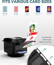 Load image into Gallery viewer, Quiet 2-in-1 Card Shuffler &amp; Dealer with Remotes - Rechargeable for Endless Fun