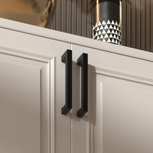 Load image into Gallery viewer, Premium 30-Pack 5in Black Drawer Pulls – Ideal for Kitchen and Bathroom Cabinets