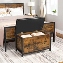 Load image into Gallery viewer, Elegant Entryway Storage Bench: Flip Top Ottoman &amp; Sturdy Seating Solution