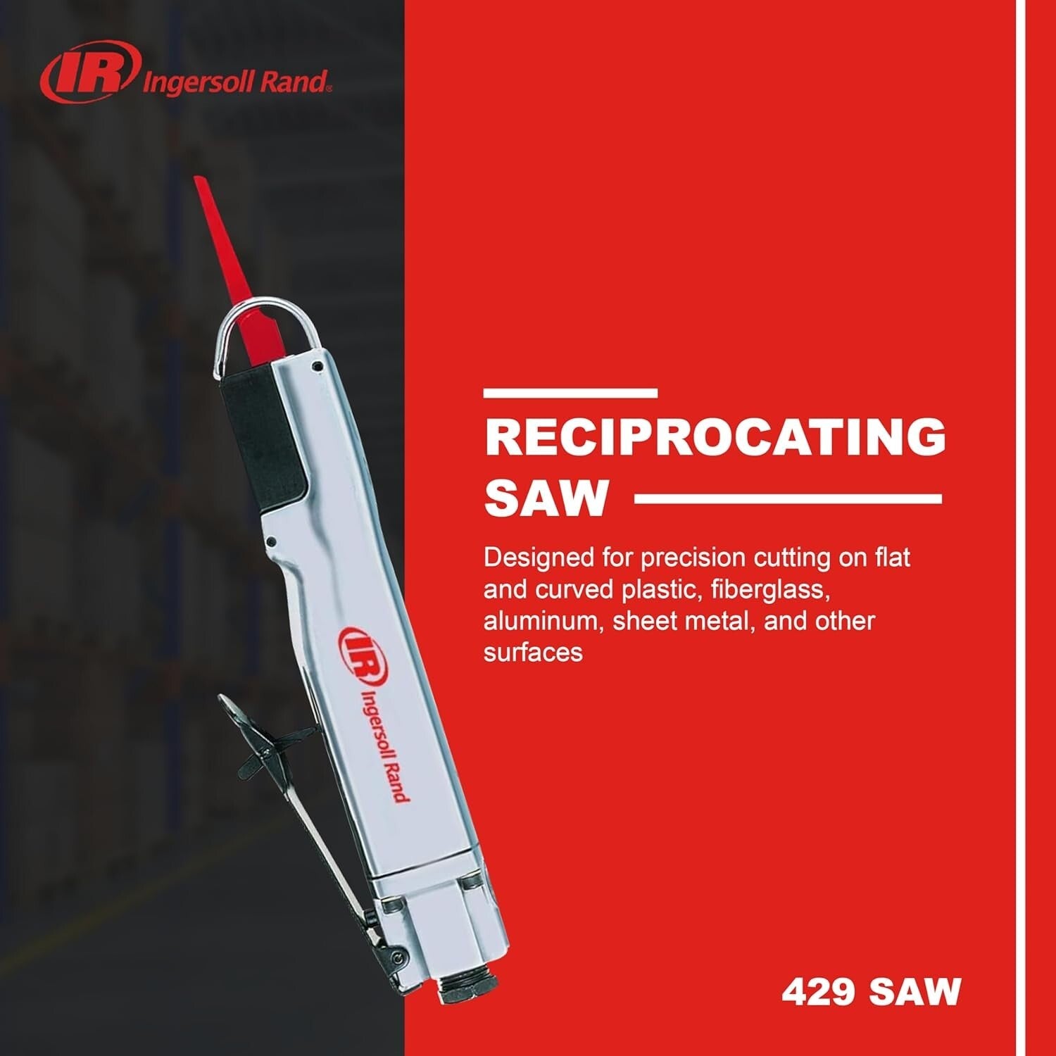 Innovative Air Reciprocating Saw with Reduced Vibration for Comfort Cutting