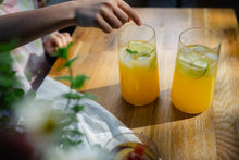 Load image into Gallery viewer, Set of 6 Modern Highball Glasses - 20 fl oz Clear Drinking Cups, Dishwasher Safe