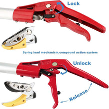 Load image into Gallery viewer, 5.6-13 Foot Extendable Tree Pruner &amp; Pole Saw - Manual Pruning Made Easy