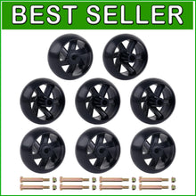 Load image into Gallery viewer, Professional Grade 8-Pack 5 Inch Lawn Mower Deck Wheels - Smooth Performance