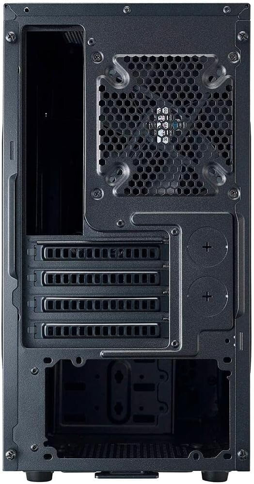 Edgy Mini Tower Computer Case with Excellent Airflow & Cooling Support - N200