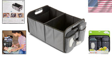 Load image into Gallery viewer, Premium Portable Car Organizer with Diaper Changing Station - Space-Saving Grey