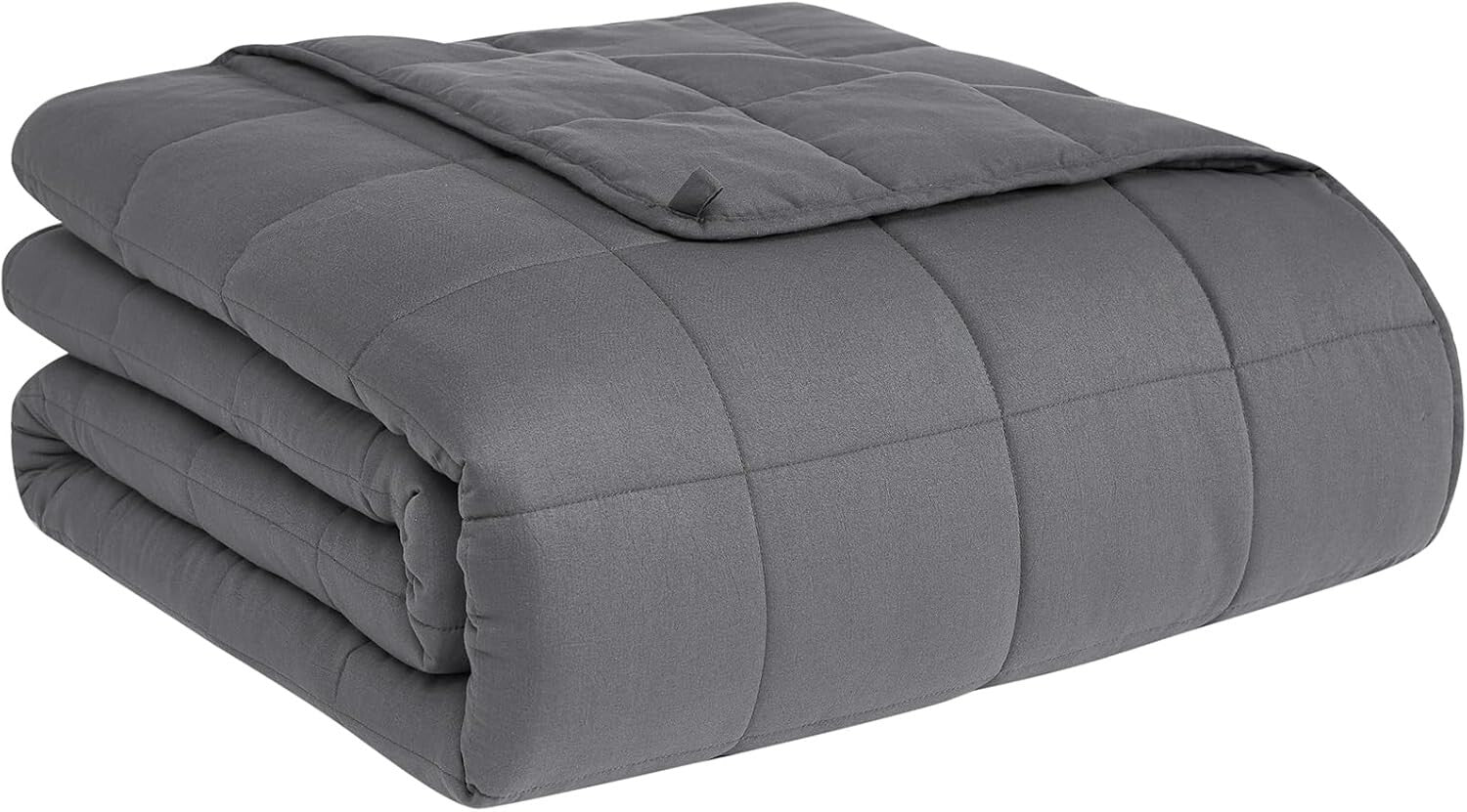 Cooling & Heating Weighted Blanket for Adults 15lbs - 48x72 Gray Comfort