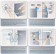 Load image into Gallery viewer, Premium 30in x 24ft Clear Window Film - Impact and UV Resistant Peel &amp; Stick