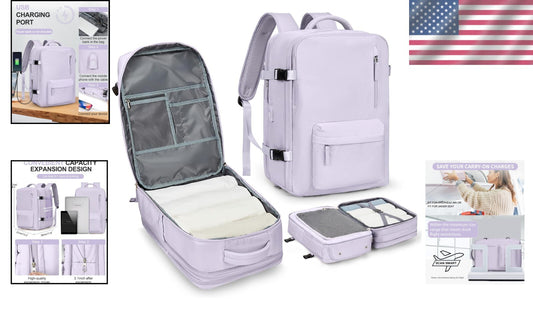 Expandable Carry-On Travel Backpack - Flight Approved for Business & Leisure