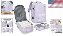 Load image into Gallery viewer, Expandable Carry-On Travel Backpack - Flight Approved for Business &amp; Leisure