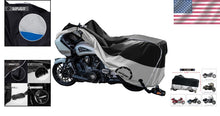 Load image into Gallery viewer, Breathable Extra Large Motorcycle Cover with Lockable Grommets and Luggage Strap