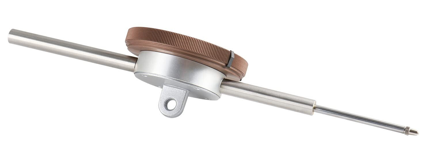 Precision 0-2'' Dial Indicator with 3'' Big Face - AGD 2 Style, Satin Finish