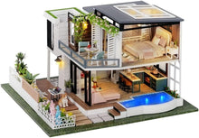 Load image into Gallery viewer, 1:24 Scale DIY Dollhouse with Furniture and Music: Magical Crafting Experience