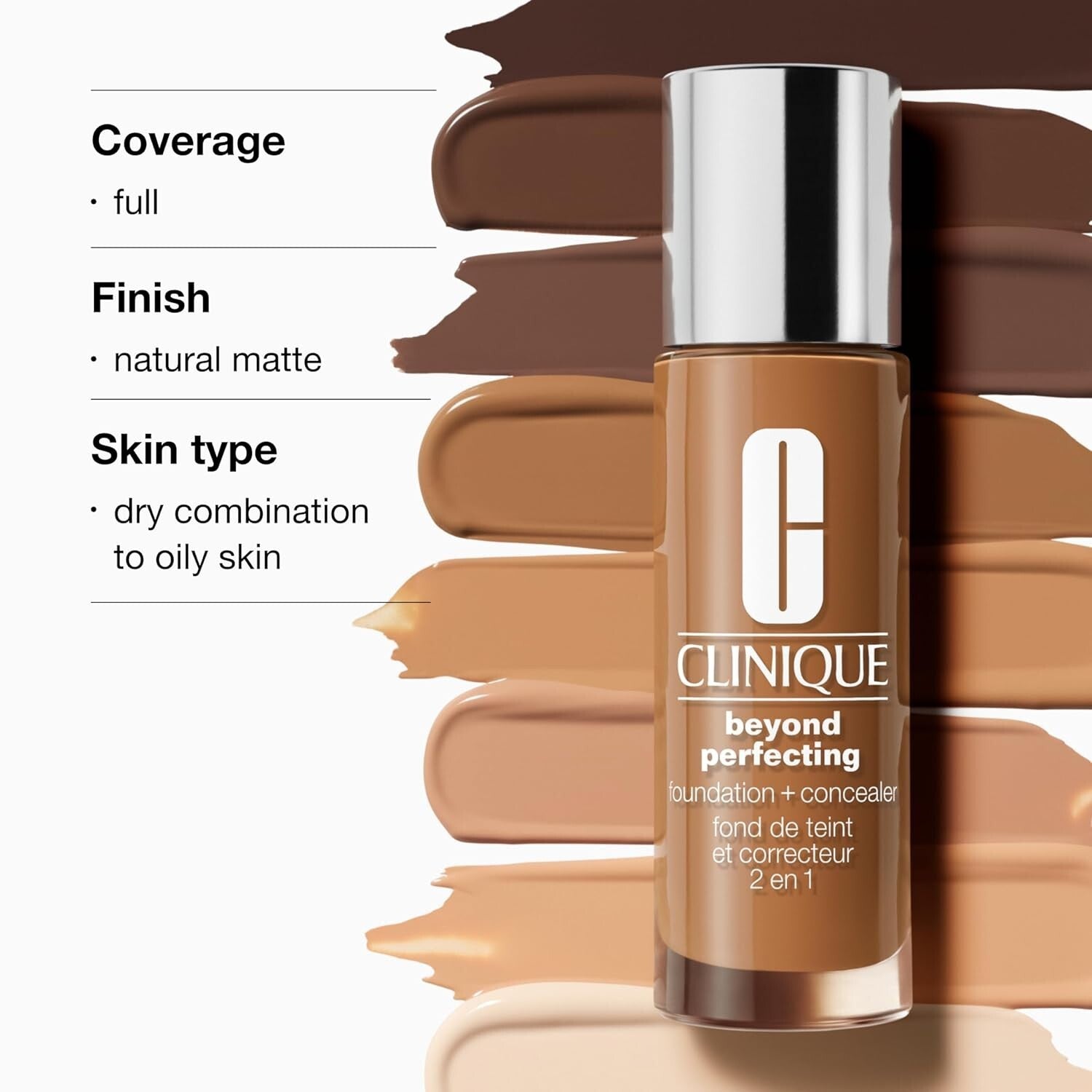 Beyond Perfecting Full Coverage Liquid Foundation + Concealer for Flawless Skin