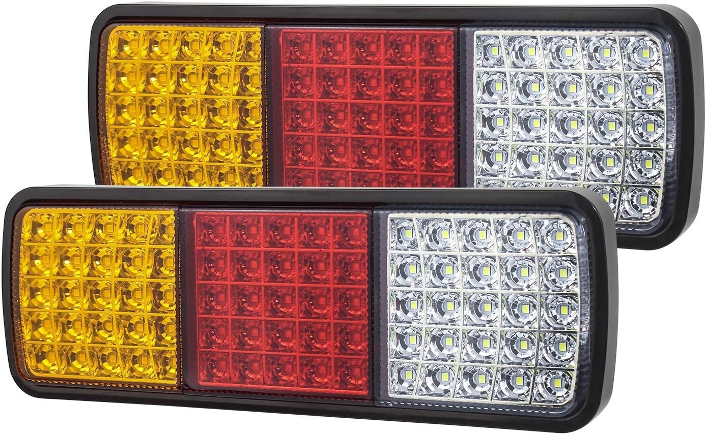 Durable 75 LED Tail Light Bar - Easy Installation, Waterproof for Trucks & Boats