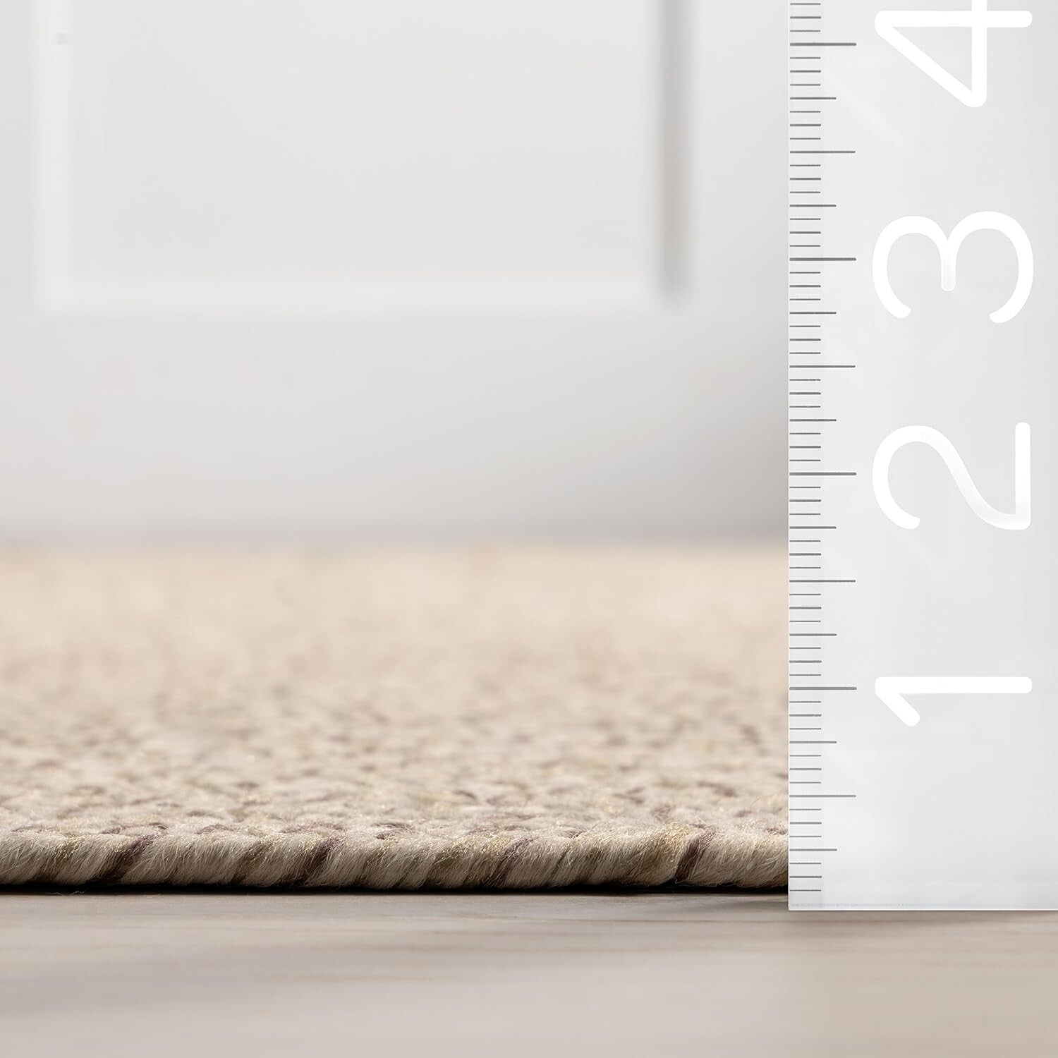 Durable 2' x 8' Hand Braided Indoor/Outdoor Area Rug - Pet-Friendly Luxury