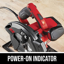Load image into Gallery viewer, Professional 15 Amp Circular Saw with Laser &amp; Dust Blower - 51 Degree Bevel