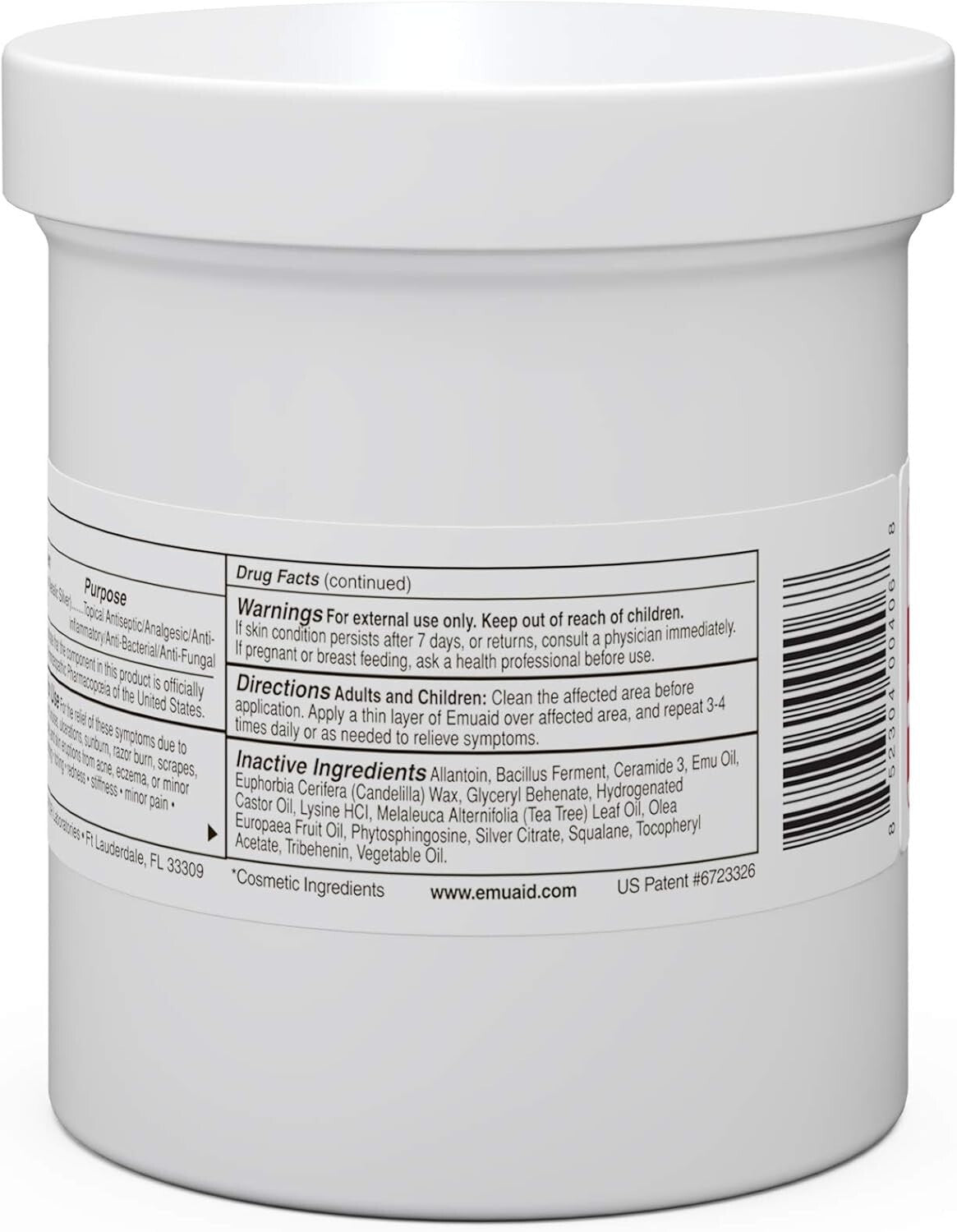 Soothing 16oz Ointment for Eczema, Athlete’s Foot & Skin Rashes - MAX Formula