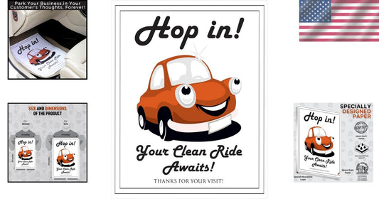 200 Eco-Friendly Disposable Paper Floor Mats for Cars - Ultimate Protection