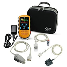 Load image into Gallery viewer, Continuous Monitoring Pulse Oximeter - SpO2 &amp; Pulse Rate Sensor with AC Adapter
