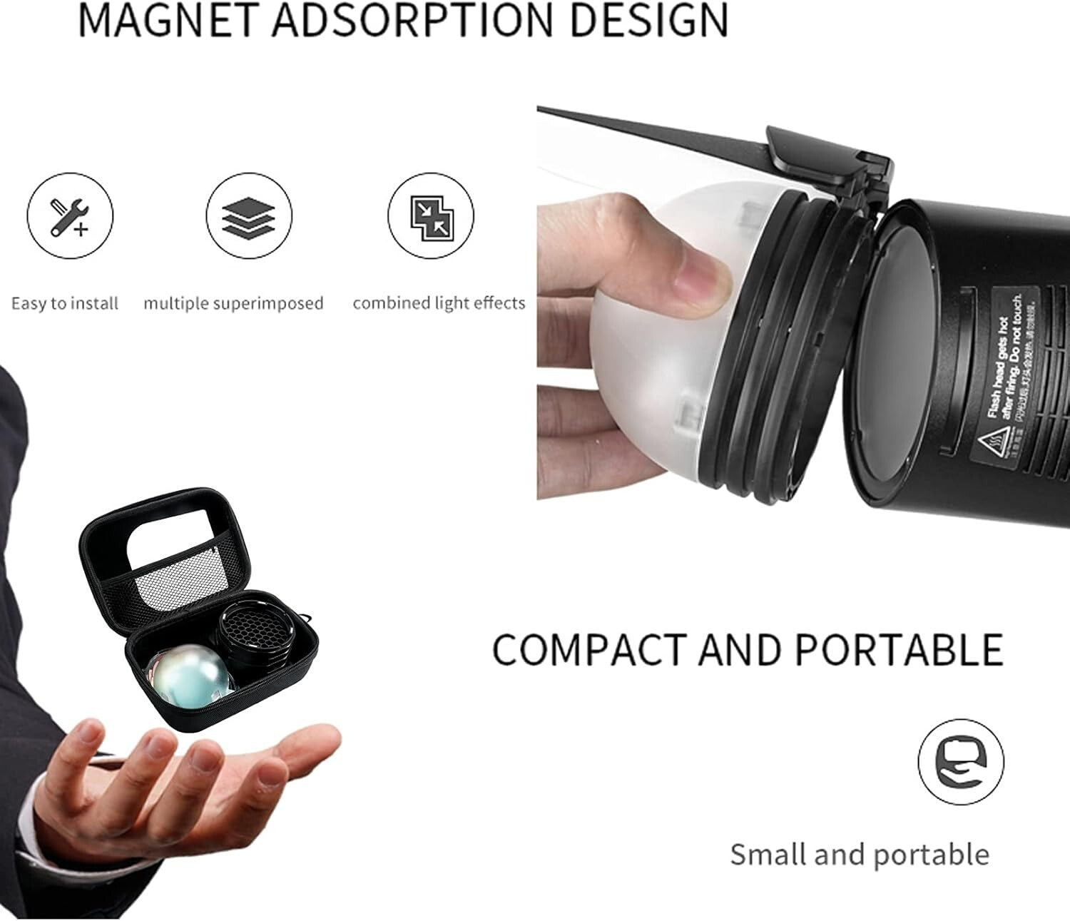 Versatile Godox AD200/AD200Pro Flash Accessory Kit - Creative Lighting Solutions