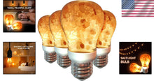 Load image into Gallery viewer, Patent Design LED Mood Lighting Bulbs - 60W Equivalent Himalayan Salt, 4 Pack