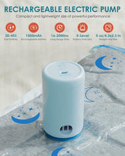 Load image into Gallery viewer, Durable 35 Pack Vacuum Storage Bags with Rechargeable Pump - Travel Essential