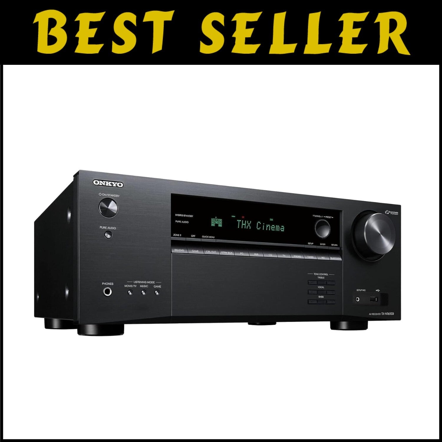 8K THX Certified Smart AV Receiver - Compatible with Sonos & Gaming Enhancements