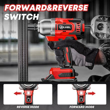 Load image into Gallery viewer, MAX 500N.M Brushless Impact Gun with Fast Charger, 4.0Ah Battery &amp; 3200RPM Speed