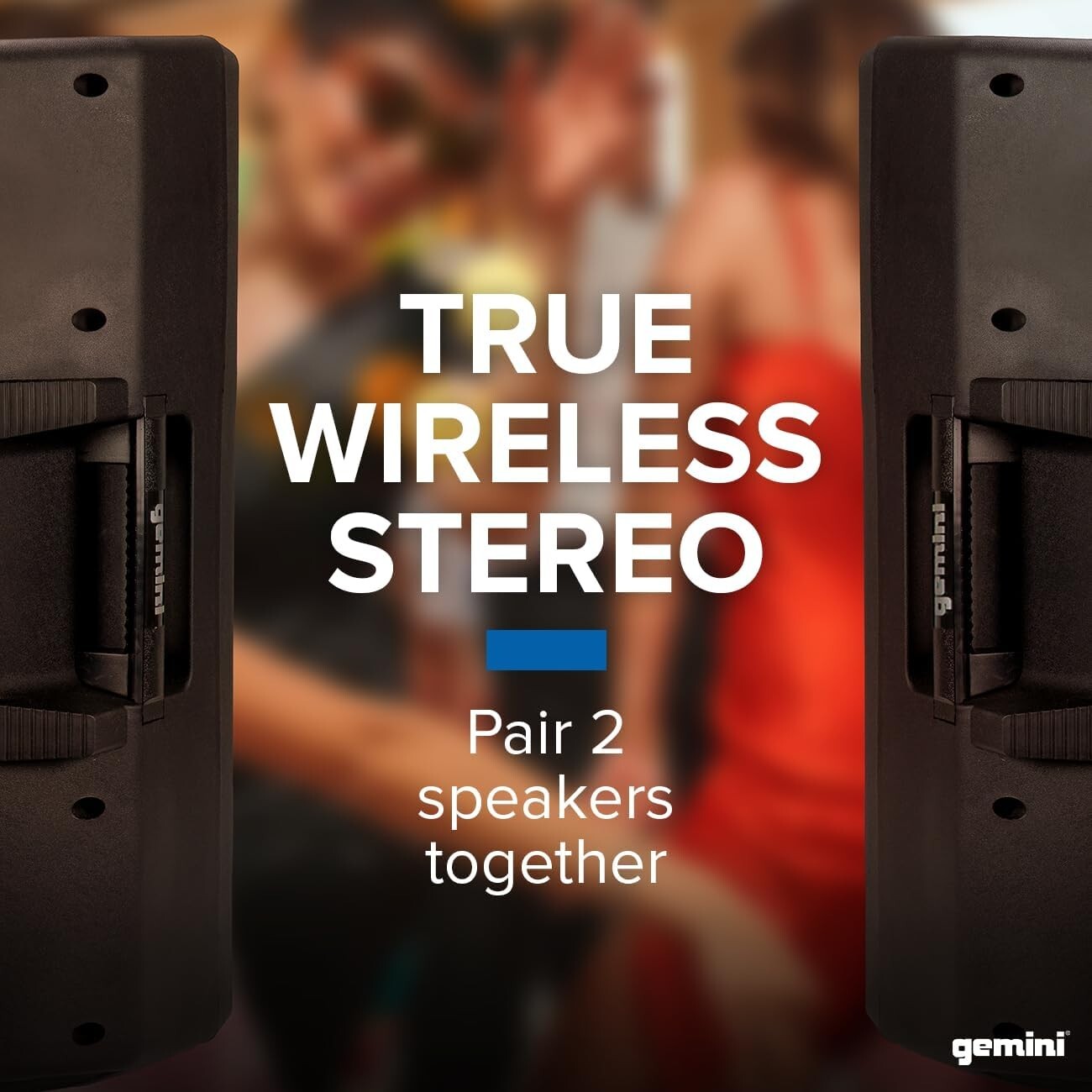 Active 2200W Bluetooth Speaker with Wall Mount Capability - for DJs & Gatherings