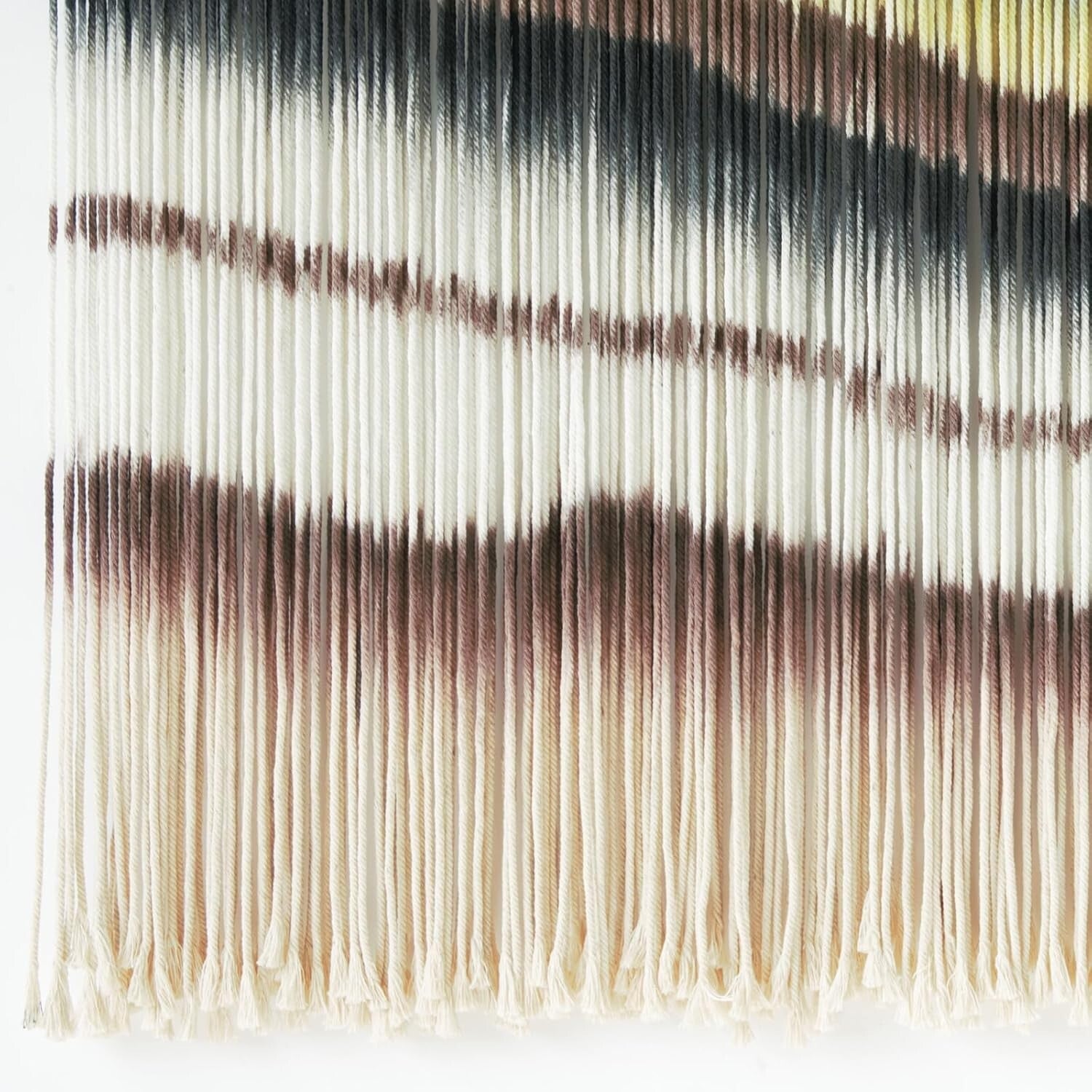 Organic Cotton Macrame Wall Decor - Lightweight 3lb Tapestry for Instant Charm