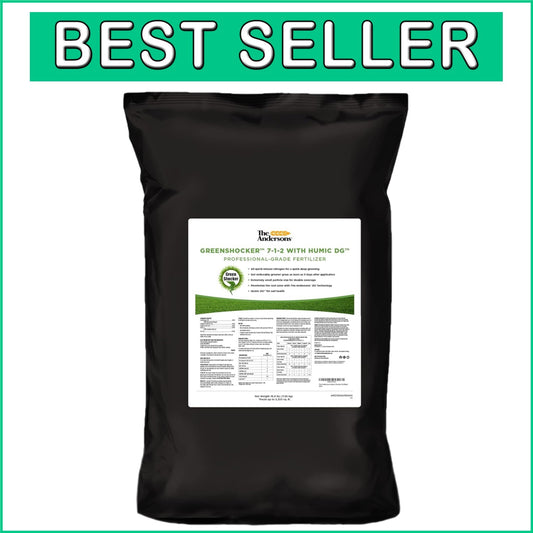 16 lb Granular Quick-Release Fertilizer for All Turf Types - Lush Green Lawns