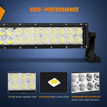 Load image into Gallery viewer, Bright 52-Inch LED Light Bar with 2 Pods &amp; Mounting Bracket for Jeep JK Owners