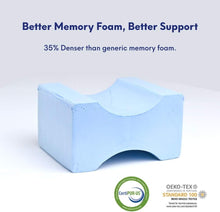 Load image into Gallery viewer, Hypoallergenic Memory Foam Knee Pillow - Alleviate Back Pain &amp; Enhance Sleep