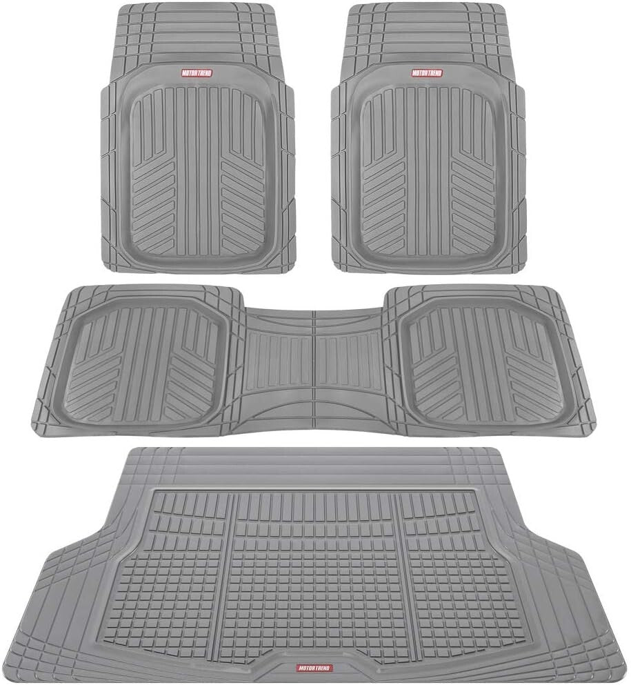 Custom Trim Rubber Floor Mats for Protection against Dirt & Weather for SUVs