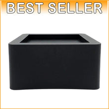 Load image into Gallery viewer, Black Heavy-Duty Bed Risers, 3-Inches of Storage &amp; Support for Any Furniture