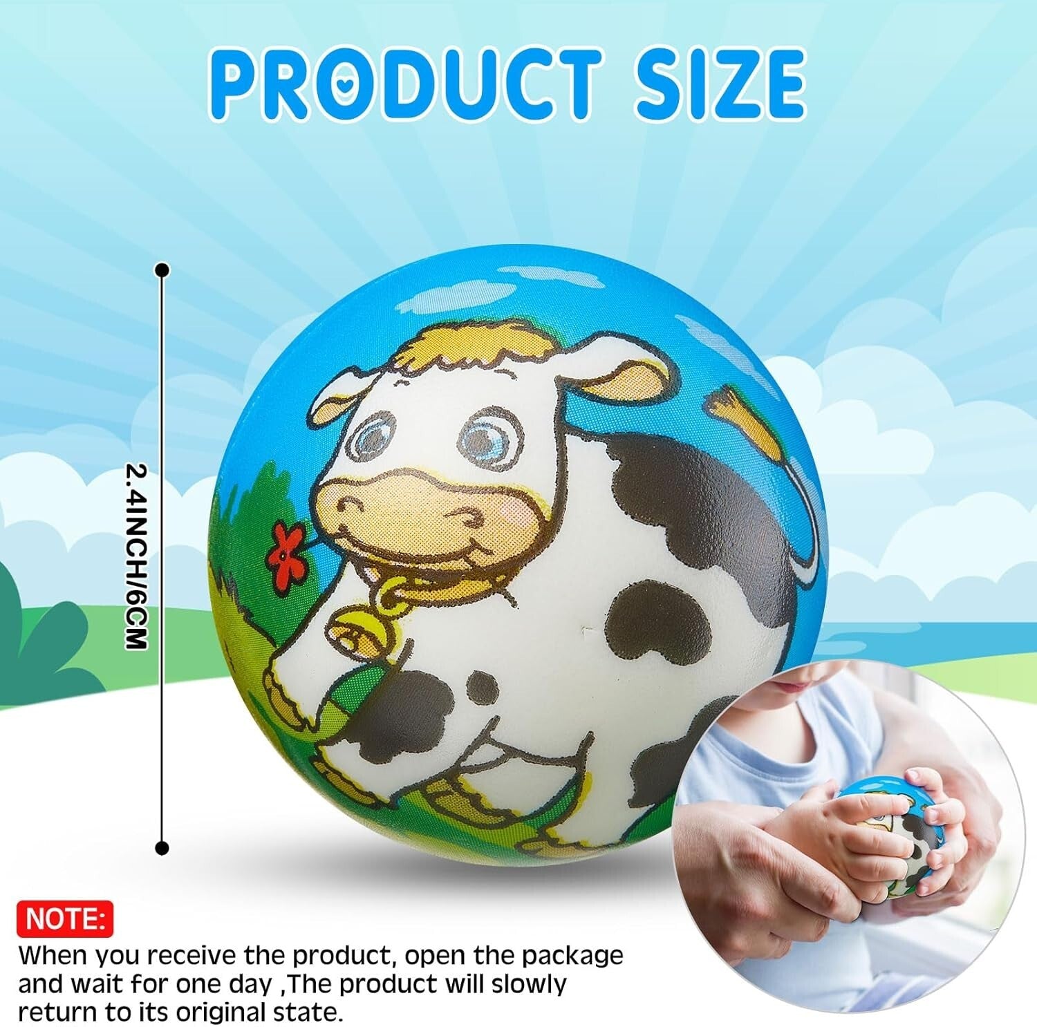 108 Pcs Colorful Mini Stress Balls - Perfect Fidget Prizes for Teens and Adults