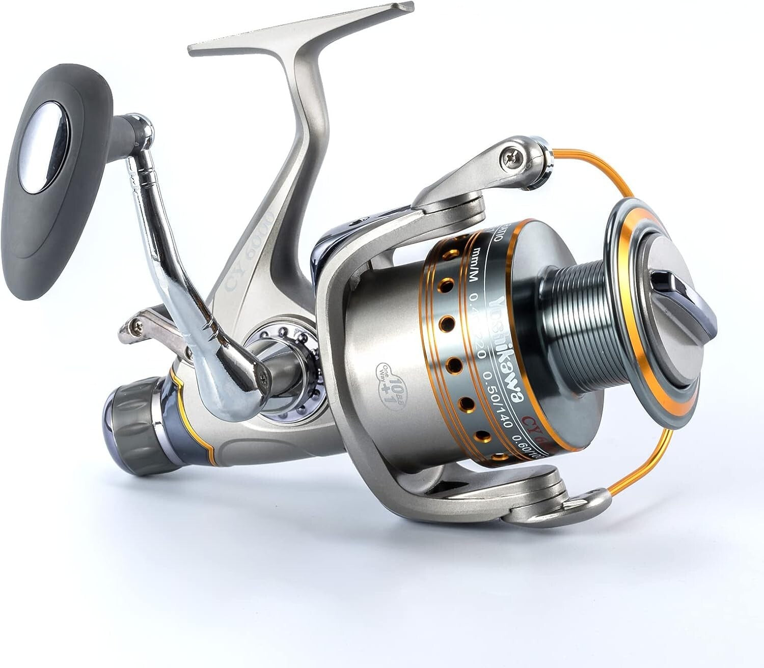 High-Power Baitfeeder Spinning Reel 3000 - 11 Ball Bearings, 5.5:1 Gear Ratio