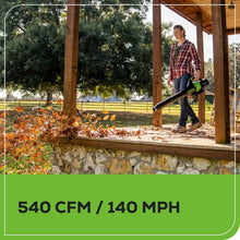 Load image into Gallery viewer, 13" 60V Cordless Trimmer &amp; 540 CFM Leaf Blower Combo Kit – No Maintenance Needed