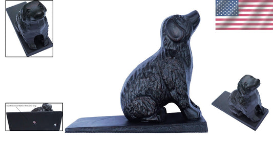 Charming Handcrafted Dog Door Stopper - A Perfect Gift for Animal Lovers