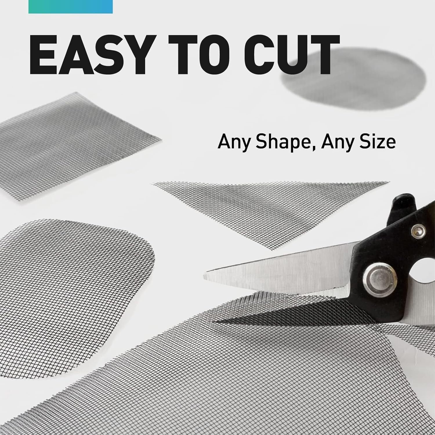 Heavy-Duty Pet-Friendly Window Screen Roll, 35in x 16ft Stainless Steel Mesh