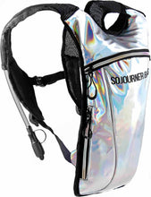 Load image into Gallery viewer, Holographic 2L Hydration Pack - Leak-Proof Water Backpack for Festivals &amp; Hiking