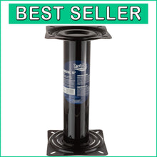 Load image into Gallery viewer, Economical Black Pedestal Seat with Reinforced Joints - Fits Any Boating Style